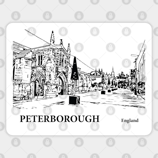 Peterborough England Sticker by Lakeric